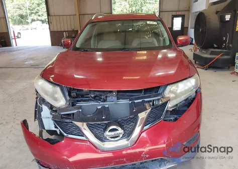 2016 Nissan Rogue Sv из США, поврежденный, VIN KNMAT2MT2GP638375